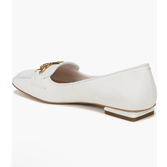 Franco Sarto Tiari Chain Square Toe Loafer Sz 6M NEW - Picture 6 of 11